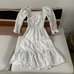 Rahi Ditsy Floral Nap Midi Dress